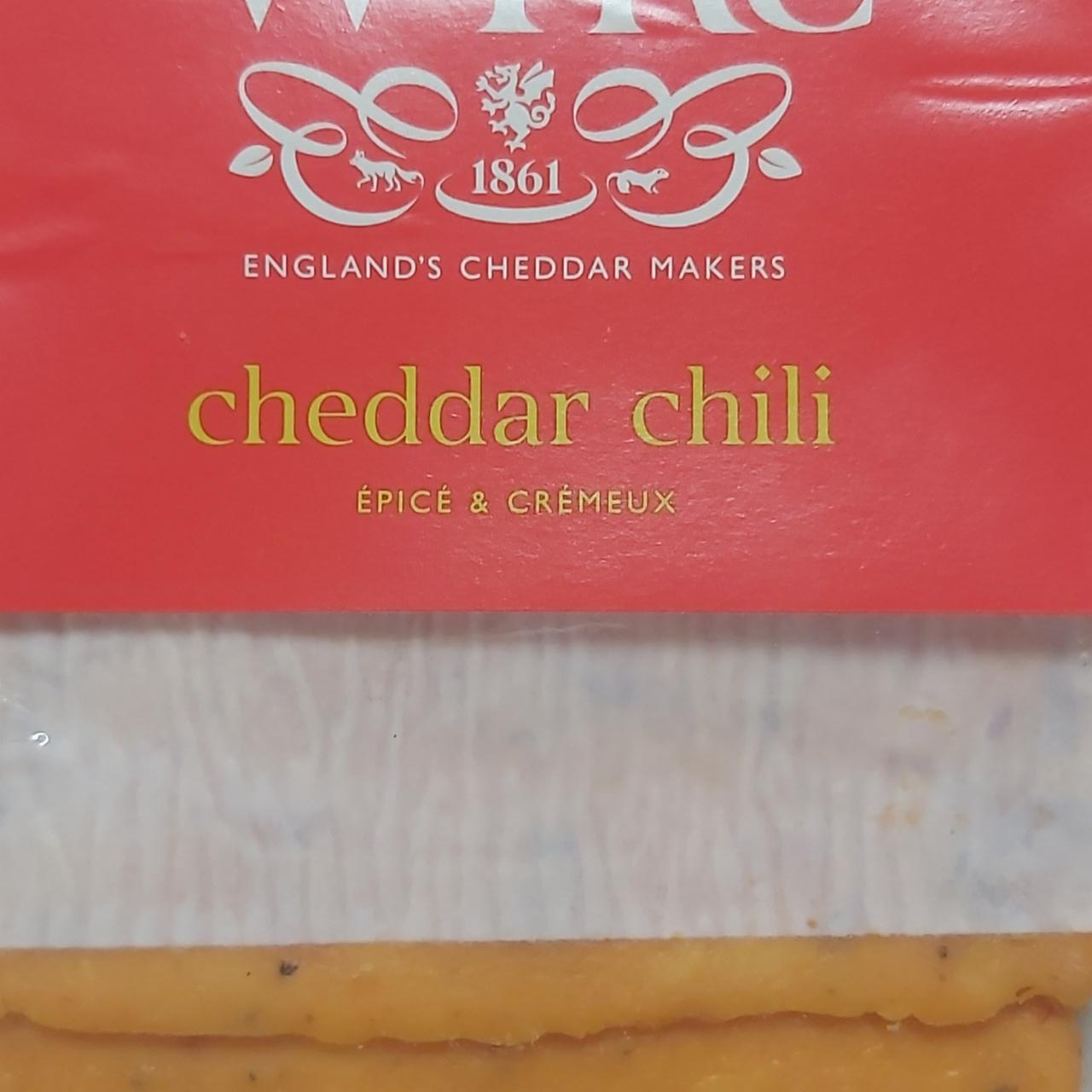 Fotografie - Cheddar chili épicé&crémeux Wyke Farms