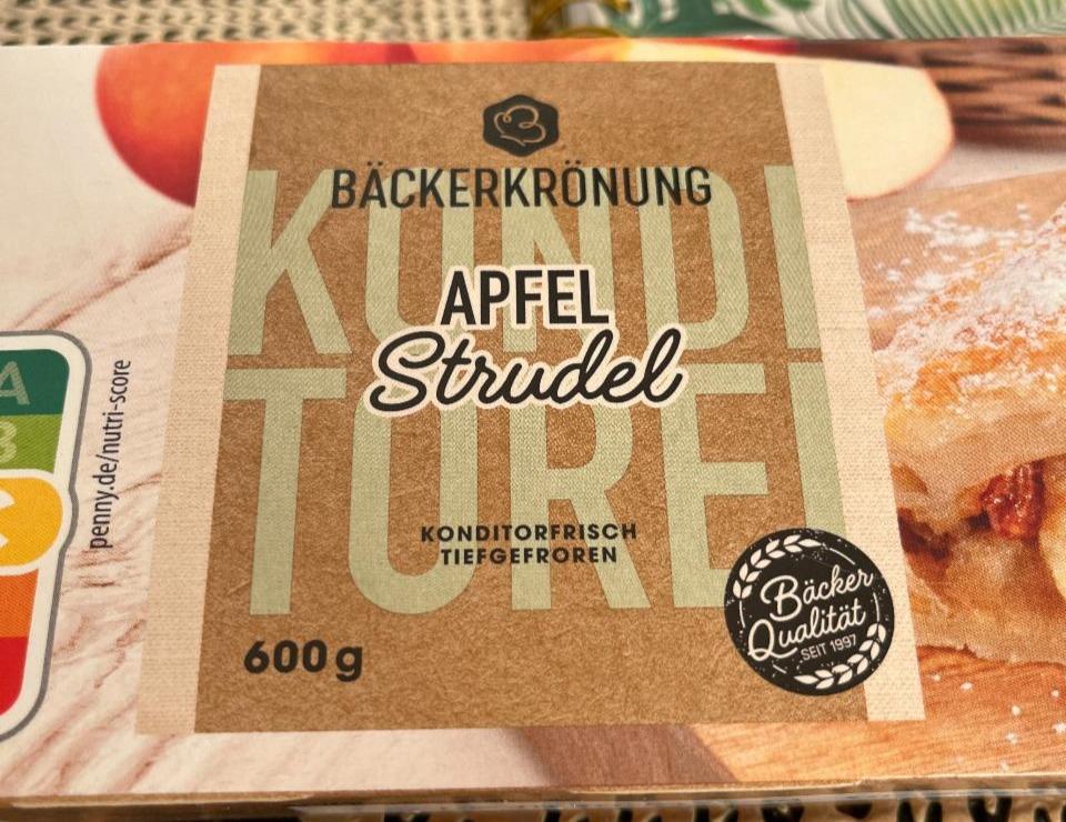 Fotografie - Apfelstrudel Bäckerkrönung