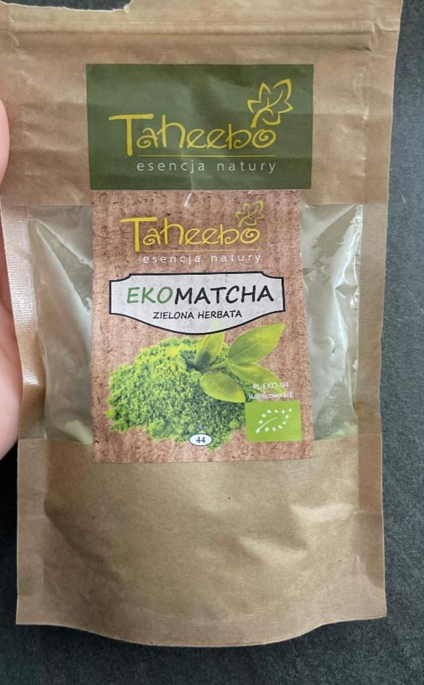 Fotografie - Eko matcha Taheebo