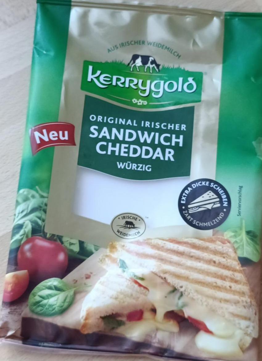 Fotografie - Sandwich cheddar würzig Kerrygold