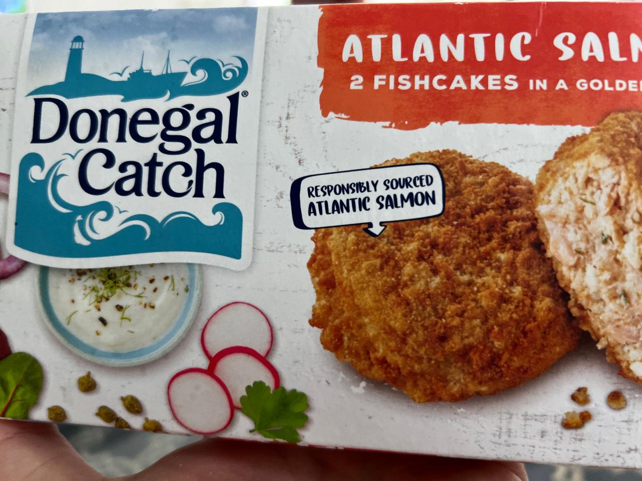 Fotografie - Atlantic salmon fishcakes Donegal Catch