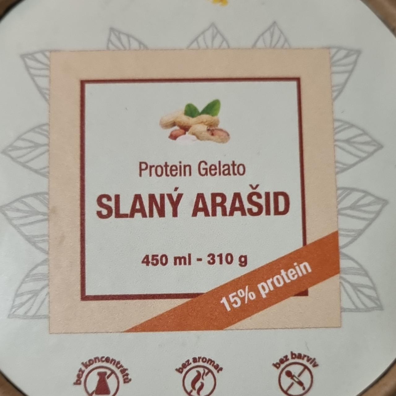 Fotografie - Protein gelato slaný arašid