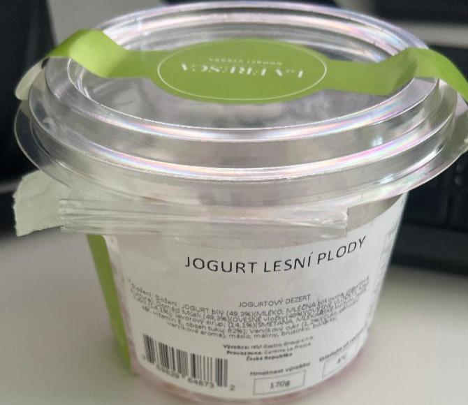 Fotografie - Jogurt lesní plody La Fresca