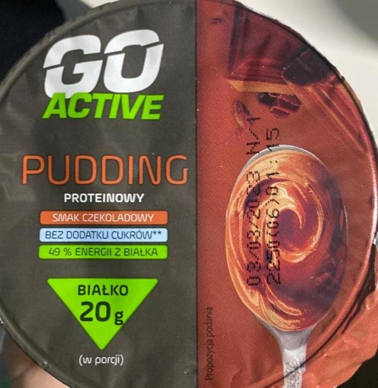 Fotografie - Pudding proteinowy smak czekoladowy Go Active