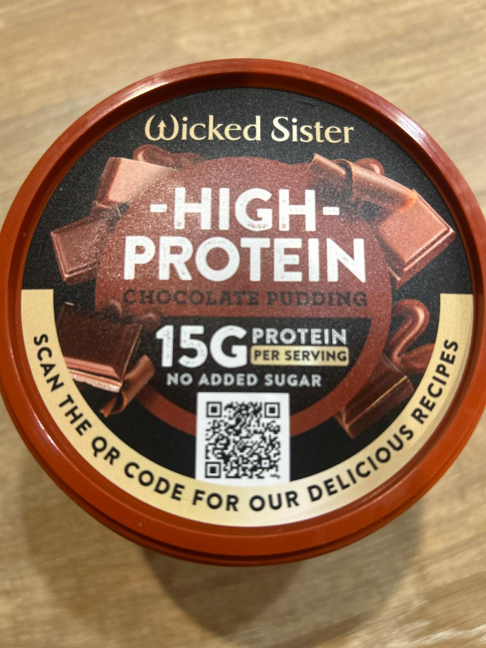 Fotografie - High protein chocolate pudding Wicked Sister