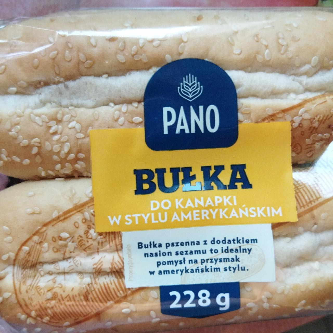 Fotografie - Bułka do kanapki w stylu amerykańskim Pano