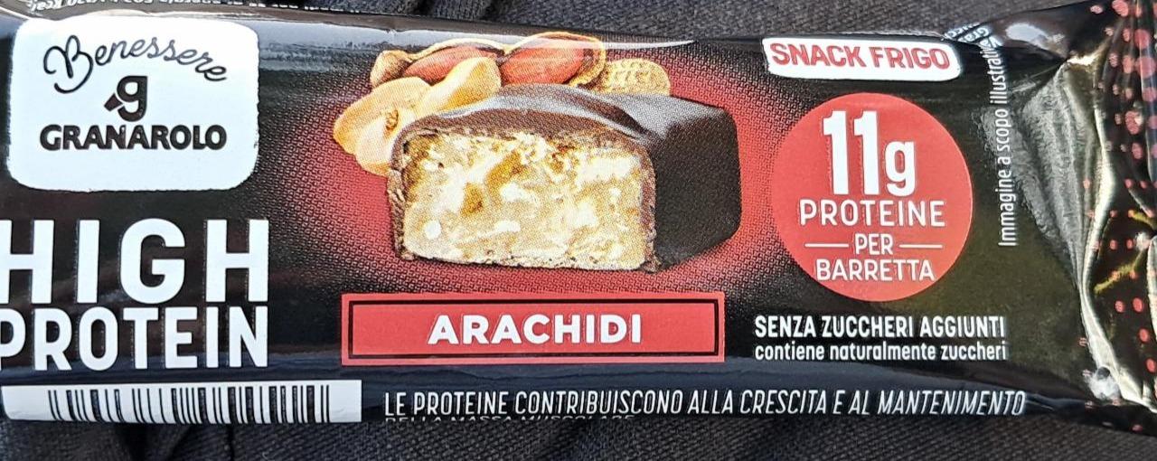 Fotografie - High protein arachidi Benessere Granarolo