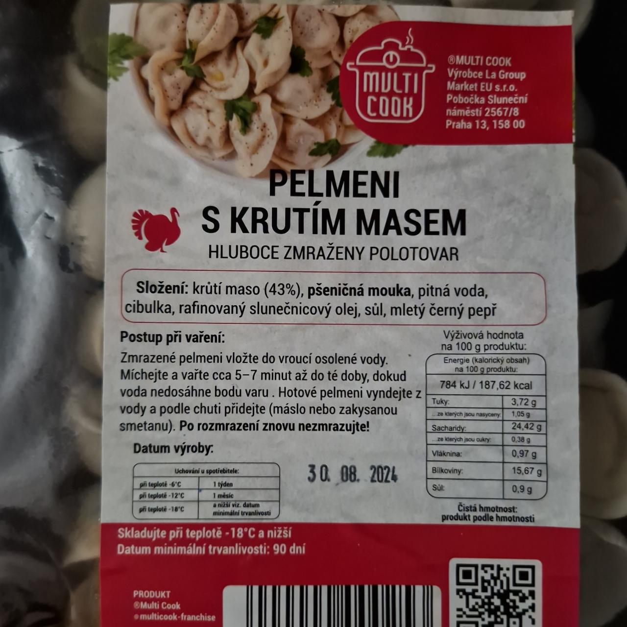 Fotografie - Pelmeni s krůtím masem Multicook