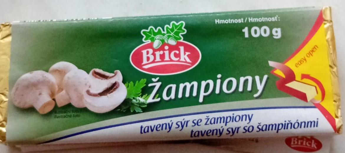 Fotografie - Tavený sýr se žampiony Brick