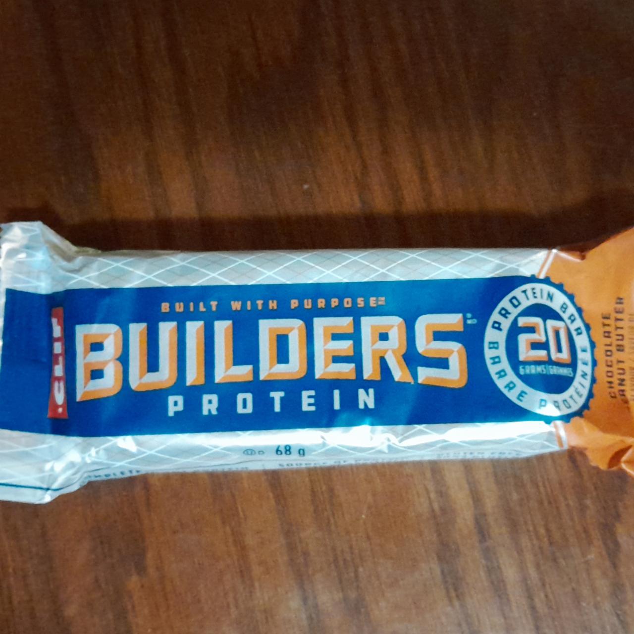 Fotografie - Builders protein bar chocolate peanut butter Clif