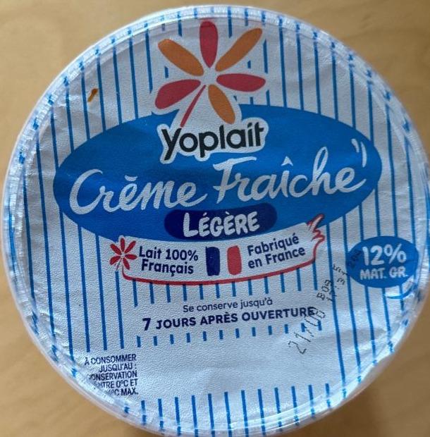 Fotografie - Crème Fraîche légére Yoplait