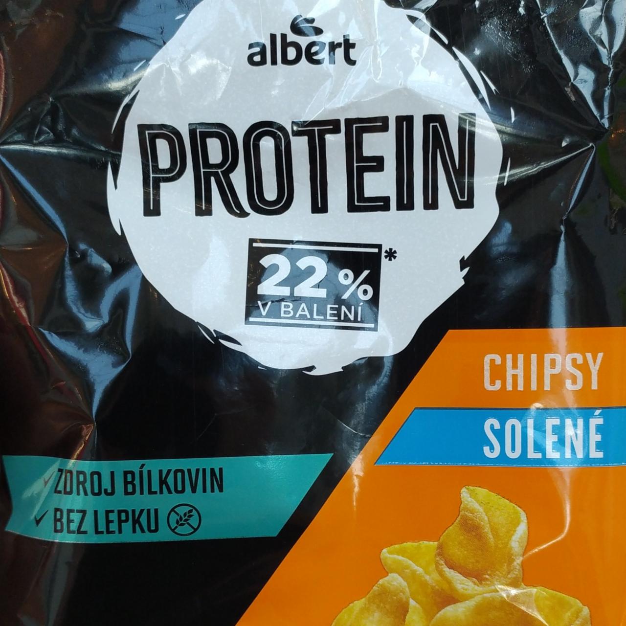 Fotografie - Protein chipsy solené Albert