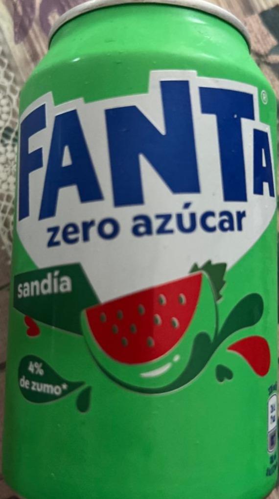 Fotografie - Zero azúcar sandia Fanta