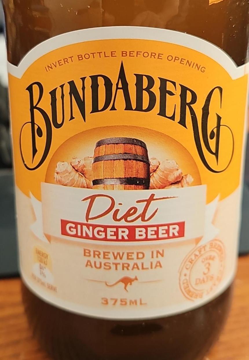 Fotografie - Diet ginger beer Bundaberg