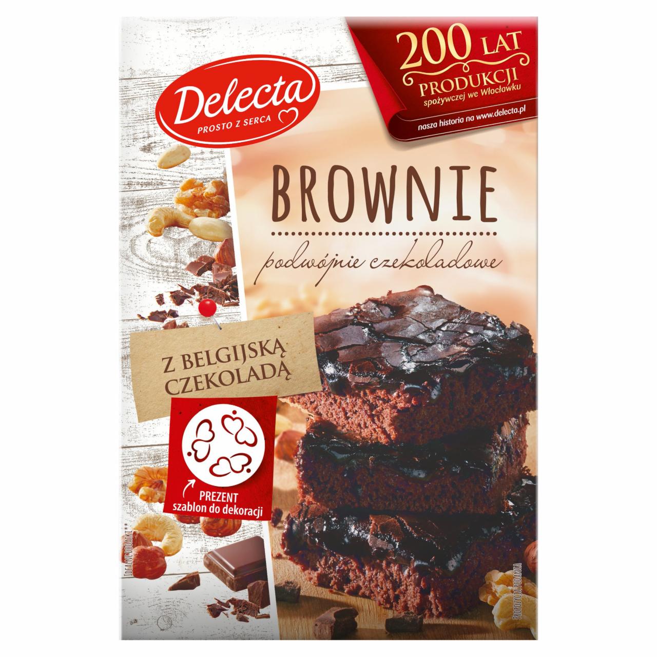 Fotografie - Brownie Mocno czekoladowe Delecta