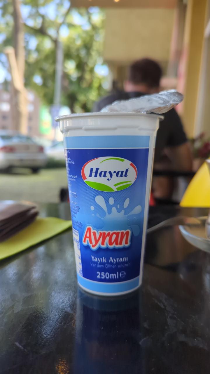 Fotografie - Ayran nápoj turecký