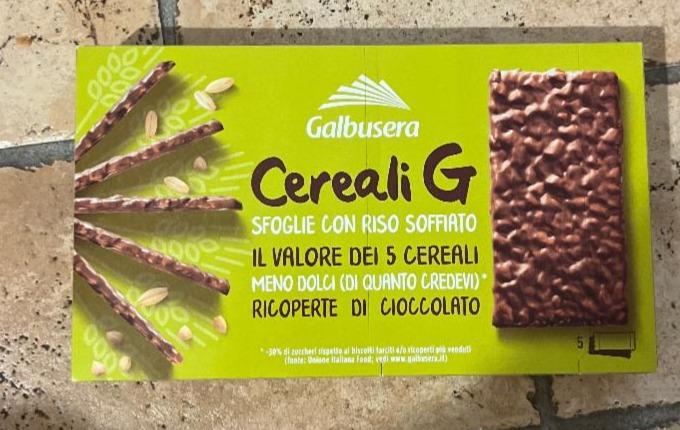 Fotografie - Cereali G sfoglie con riso soffiato Galbusera