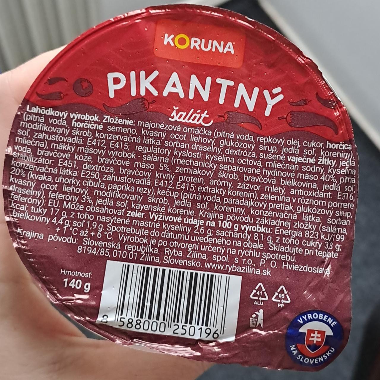 Fotografie - Pikantný šalát Koruna