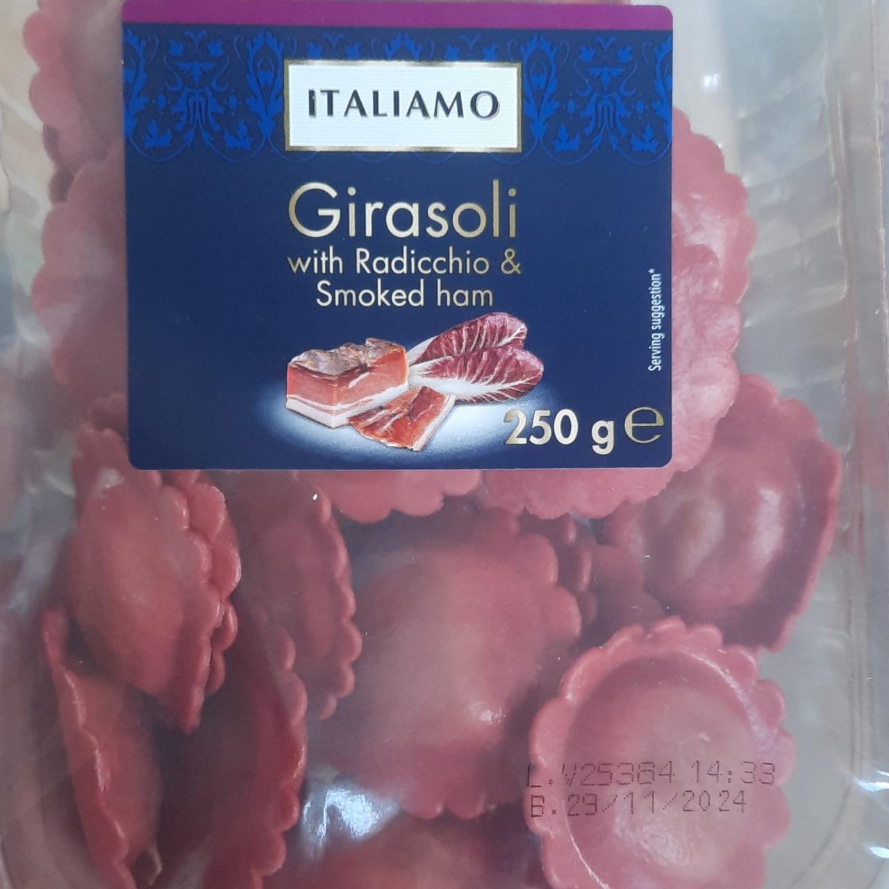 Fotografie - Girasoli with Radicchio & Smoked ham Italiamo