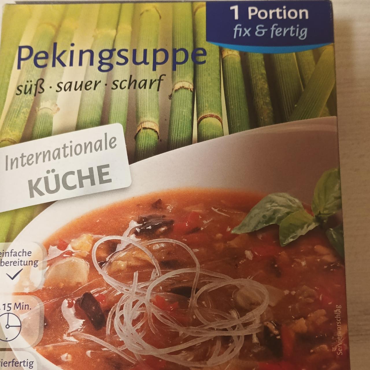 Fotografie - Pekingsuppe süß sauer scharf LeRo Food