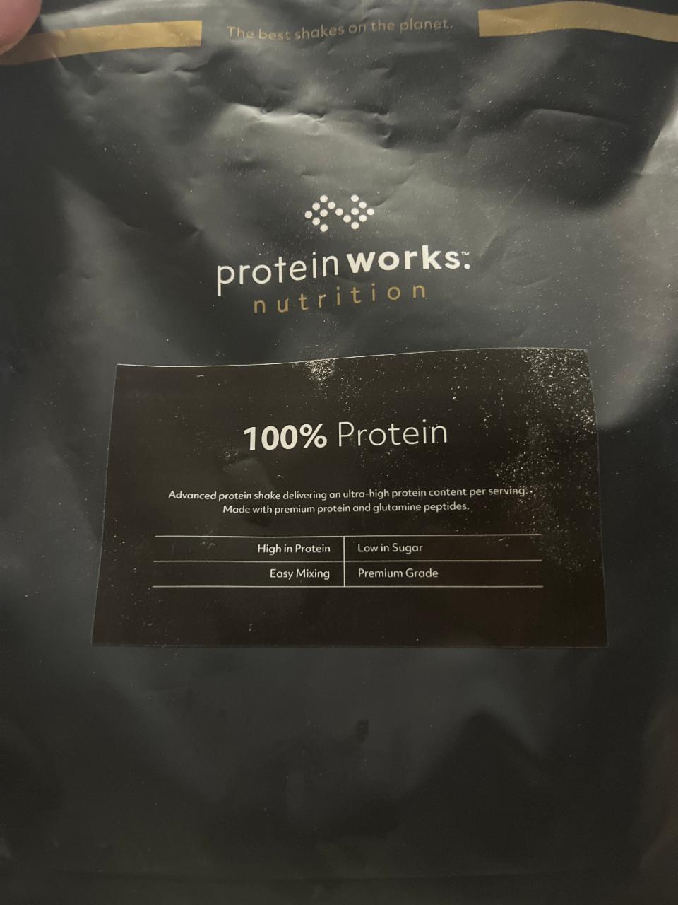 Fotografie - 100% Protein chocolate silk Protein works