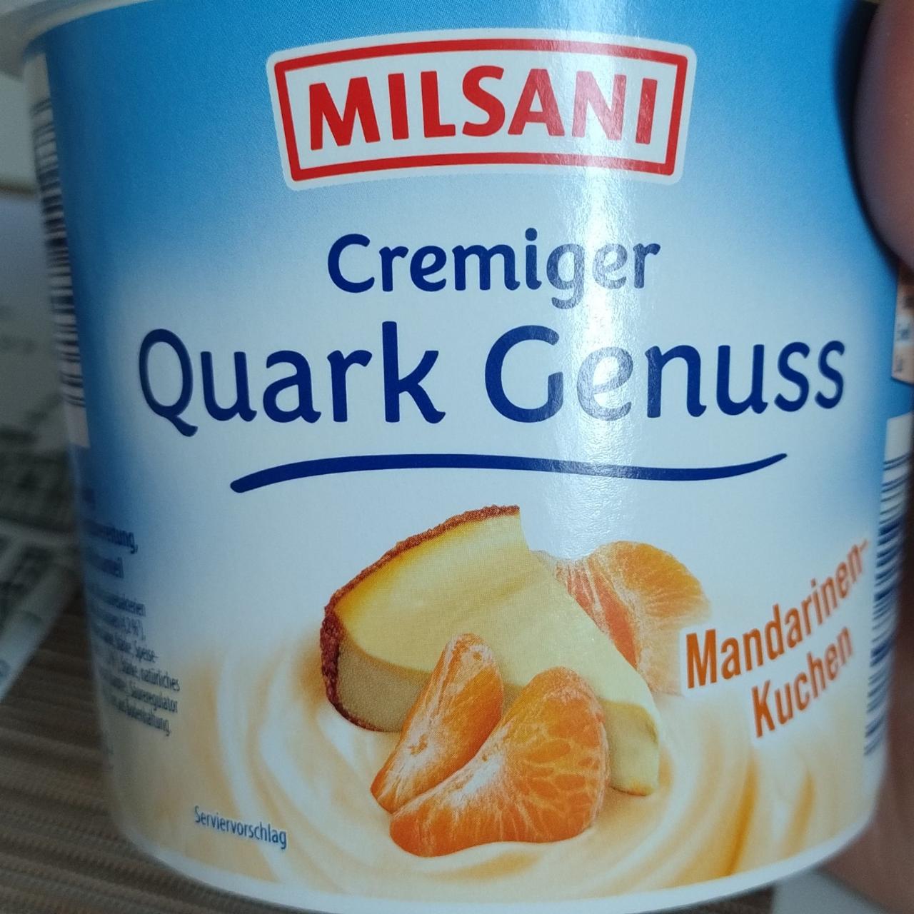 Fotografie - Cremiger Quark Genuss Mandarinen-Kuchen Milsani