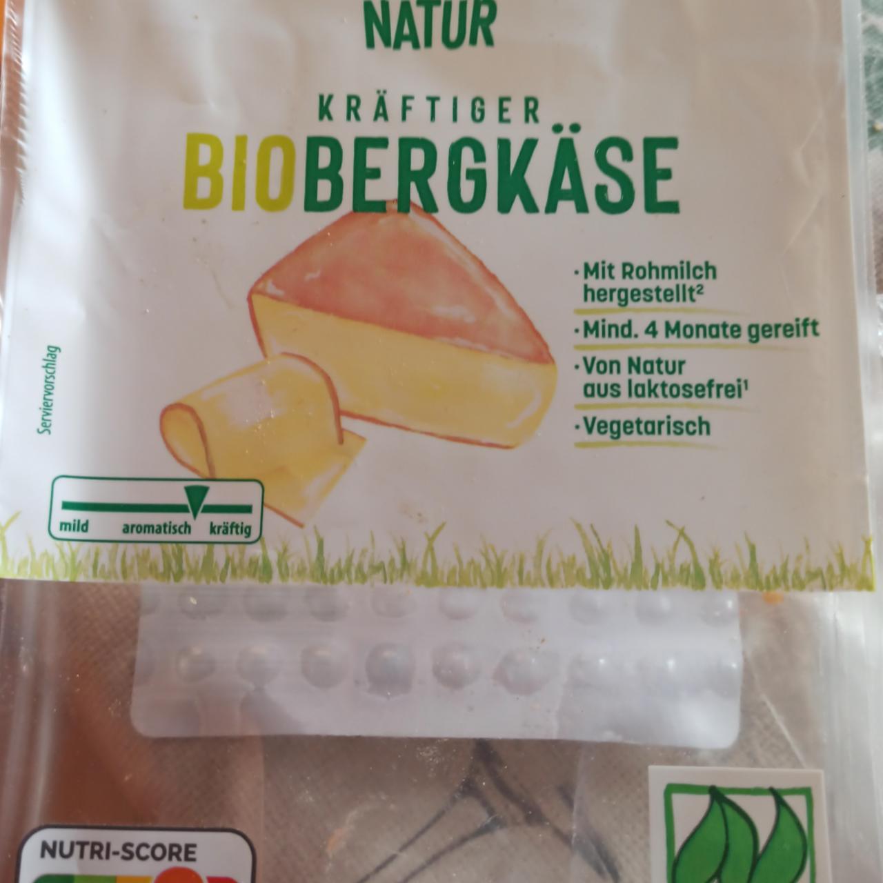 Fotografie - Kräftiger bio bergkäse Nur Nur Natur