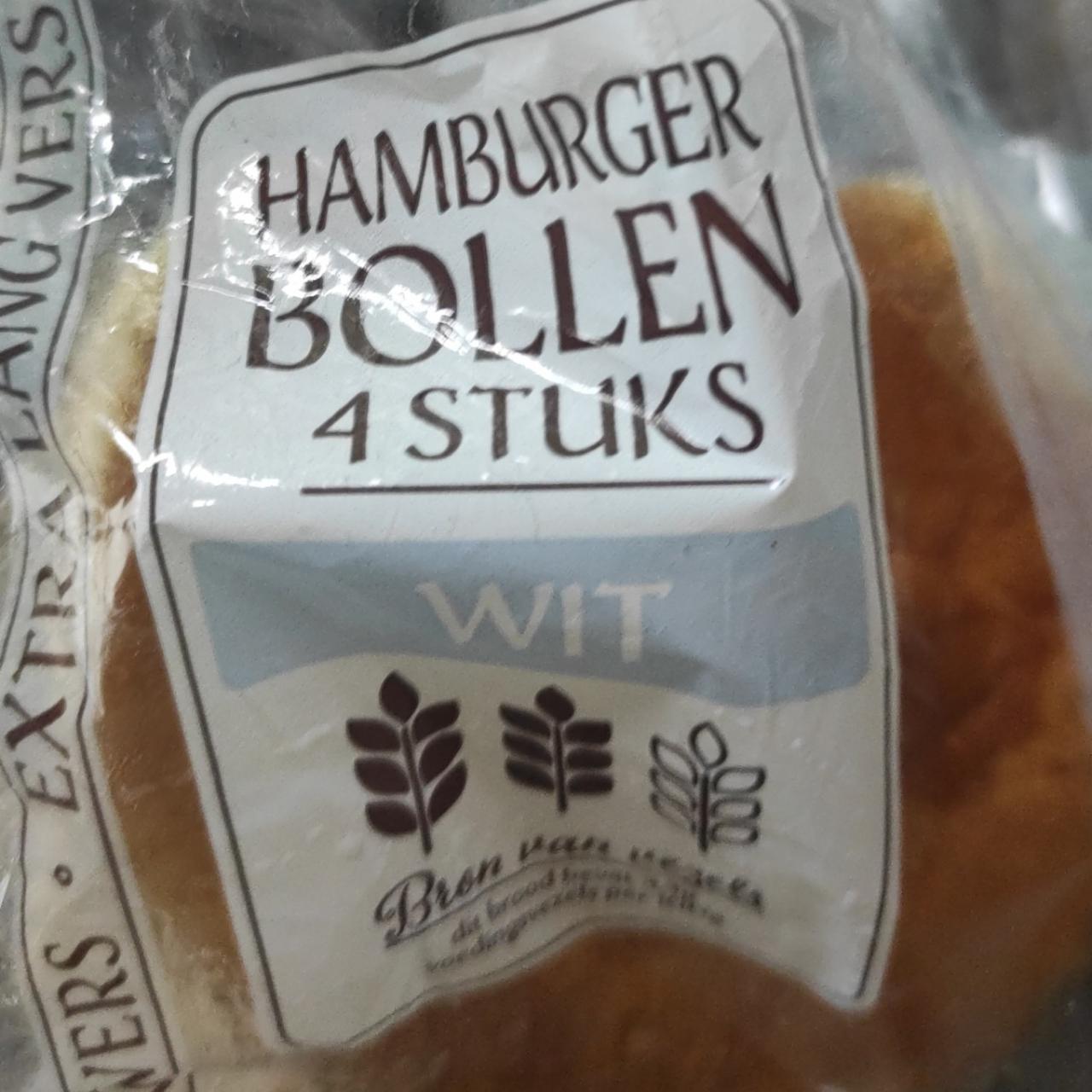 Fotografie - Hamburger bollen wit Bakker van der Akker