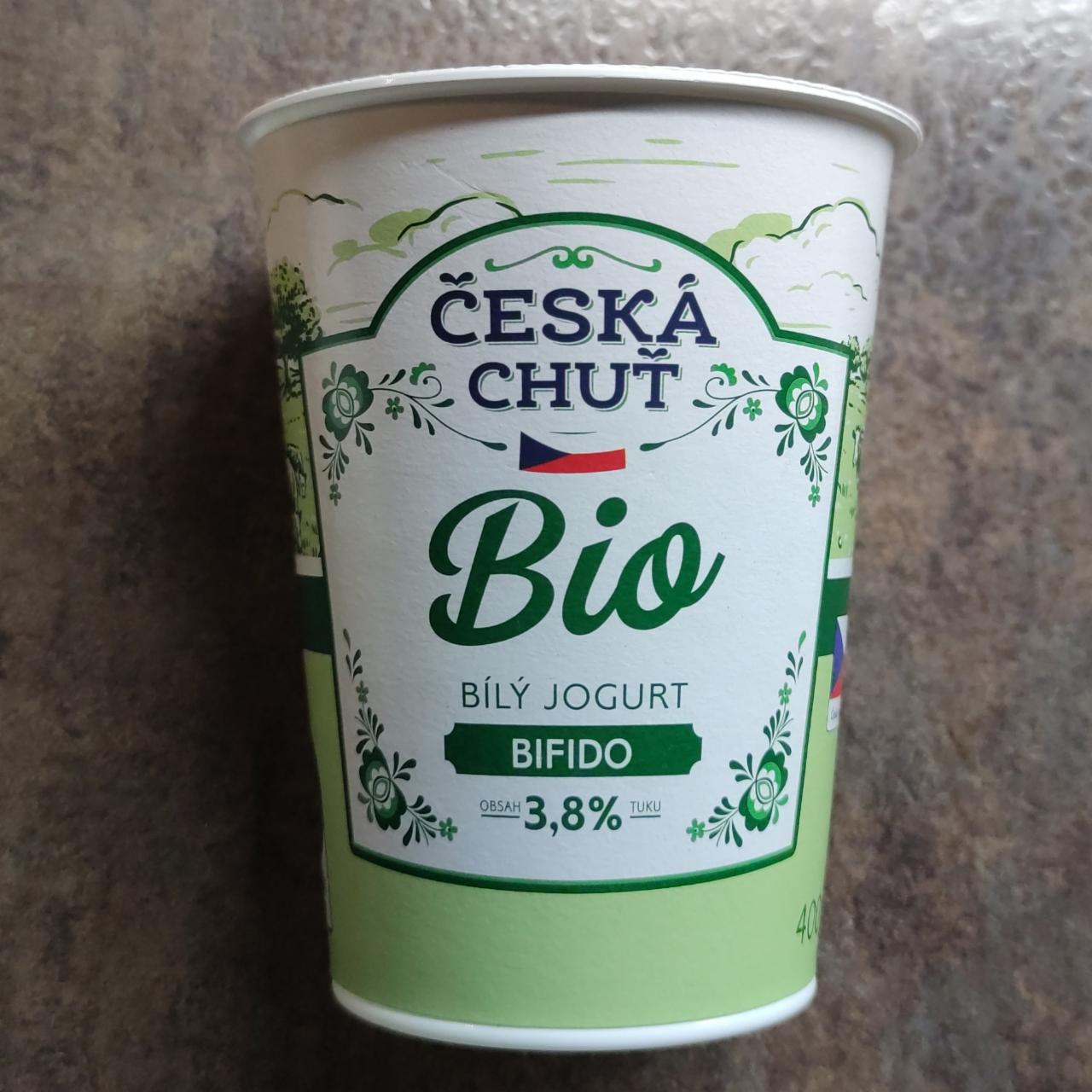 Fotografie - Bio bílý jogurt bifido 3,8% Česká chuť