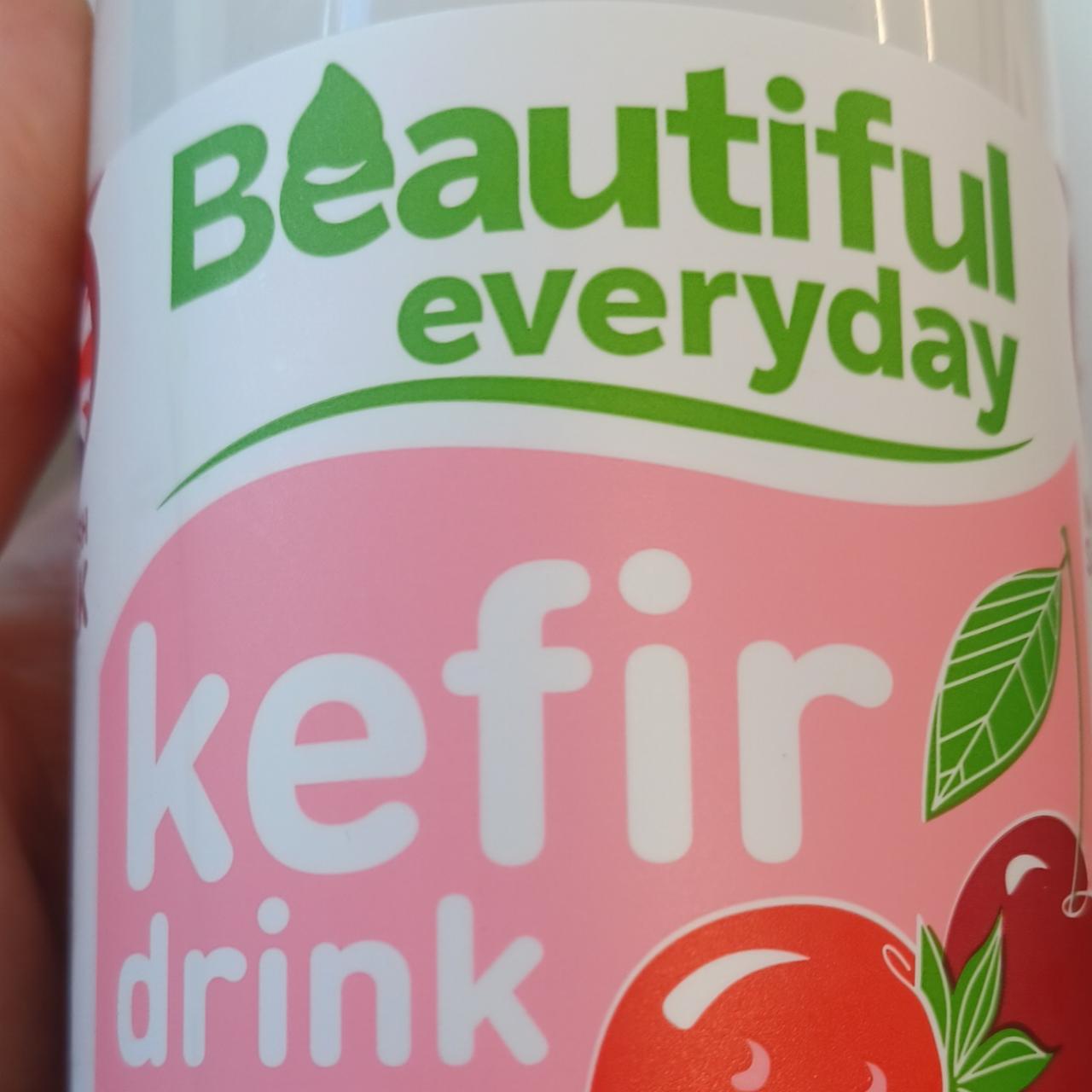 Fotografie - Kefir drink mixed berry Beautiful everyday