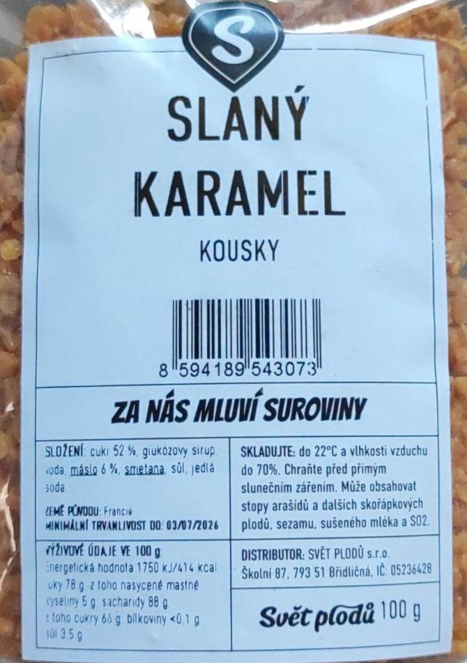 Fotografie - Slaný karamel kousky Svět plodů