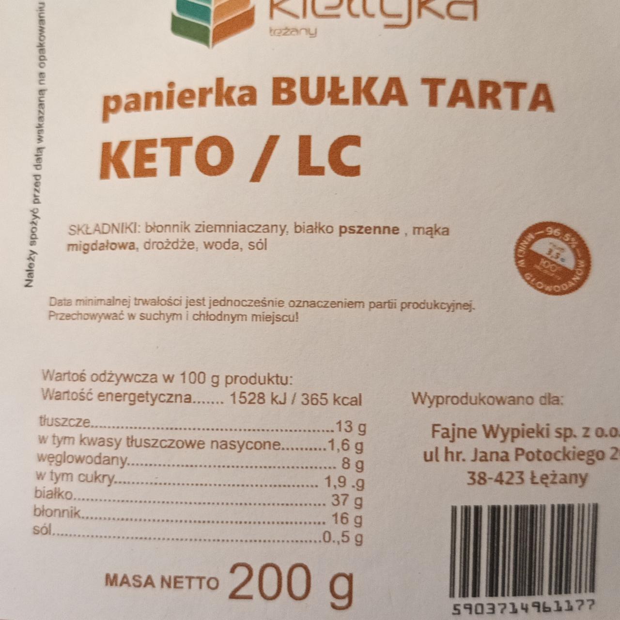 Fotografie - Panierka bułka tarta keto Piekarnia Kiełtyka