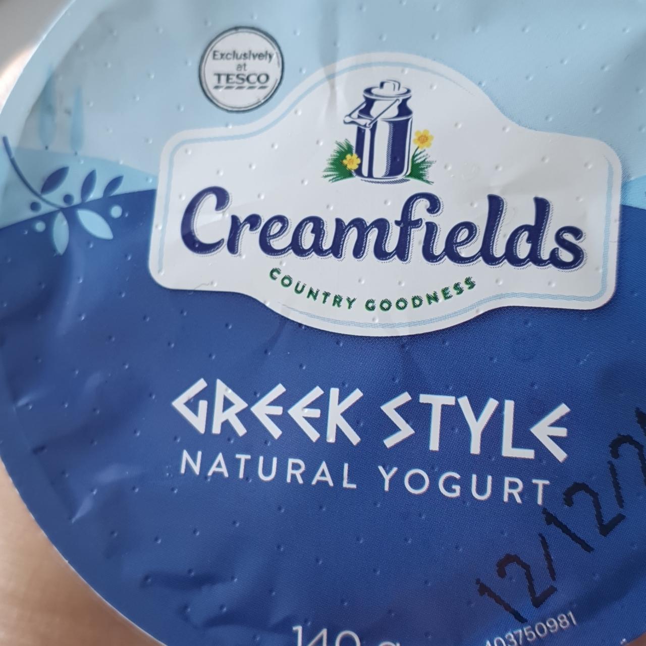 Fotografie - Greek style natural yogurt Creamfields