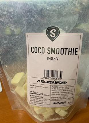 Fotografie - Coco smoothie broskev Svět plodů