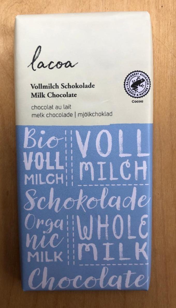 Fotografie - Bio vollmilch schokolade Lacoa