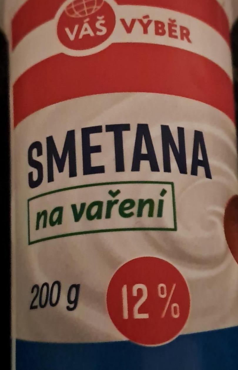 Fotografie - Smetana na vaření 12% Váš Výběr