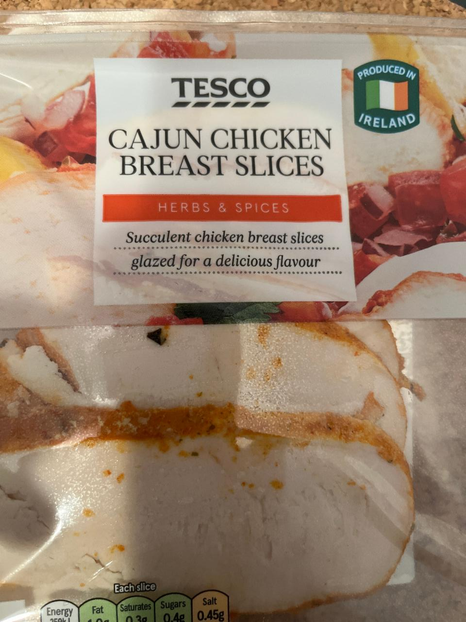 Fotografie - Cajun chicken breast slices herbs & spices Tesco