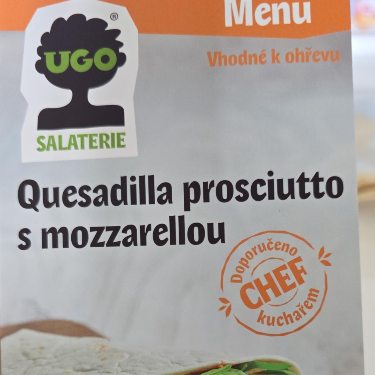 Fotografie - Quesadilla prosciutto s mozzarellou Ugo
