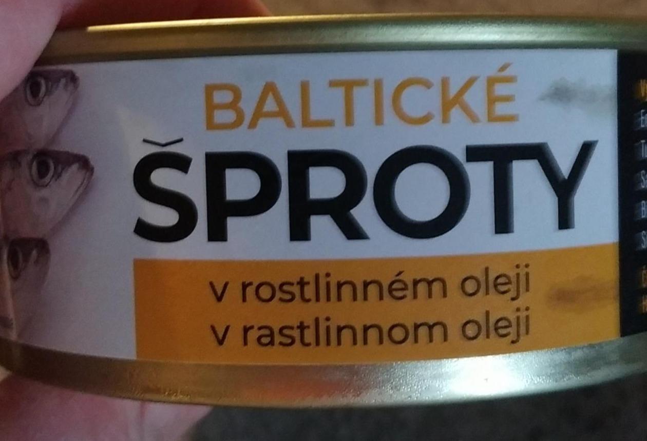 Fotografie - Baltické šproty v rostlinném oleji Sokra