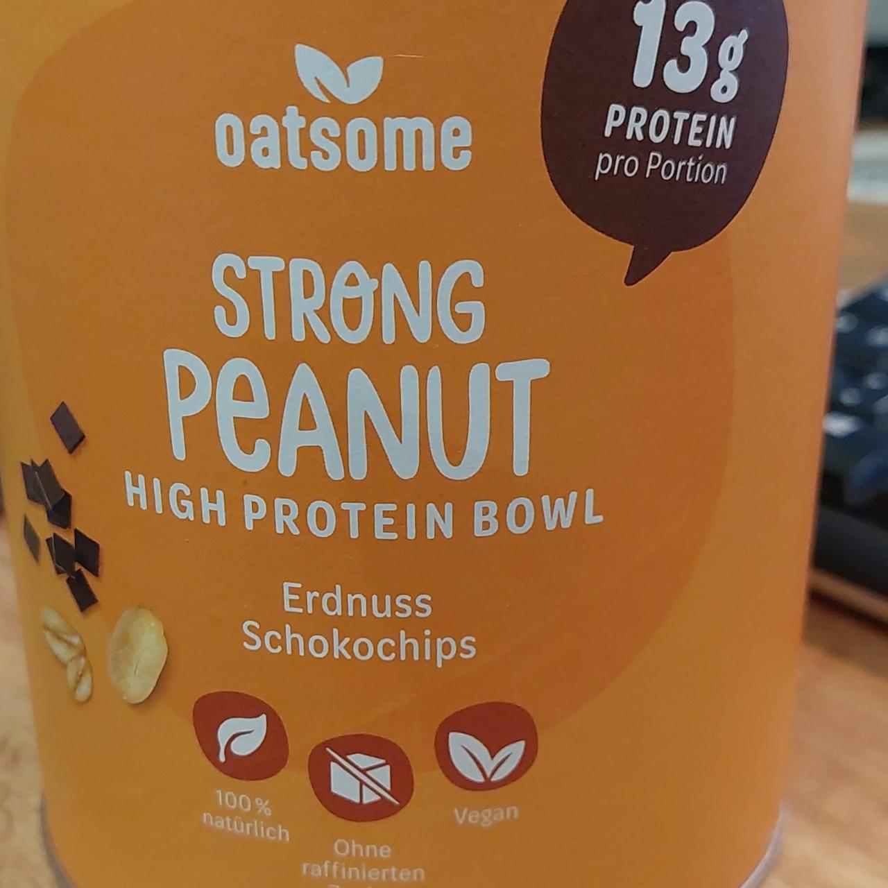 Fotografie - Strong peanut high protein bowl Oatsome