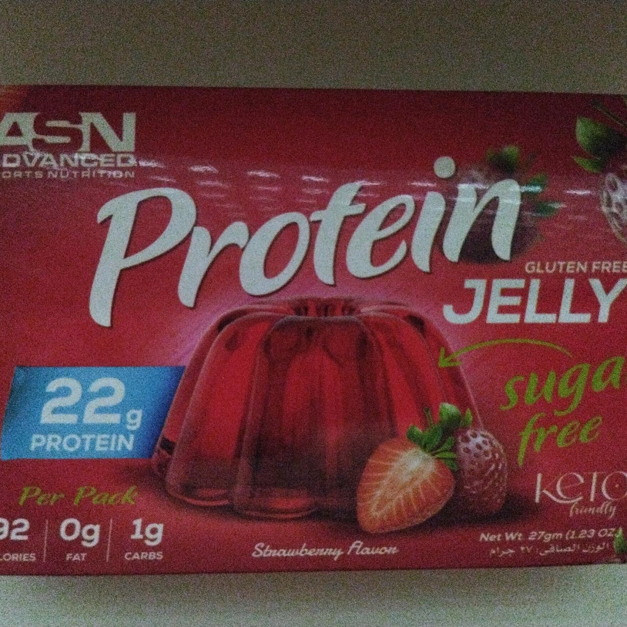 Fotografie - Protein jelly 22g protein sugar free ASN