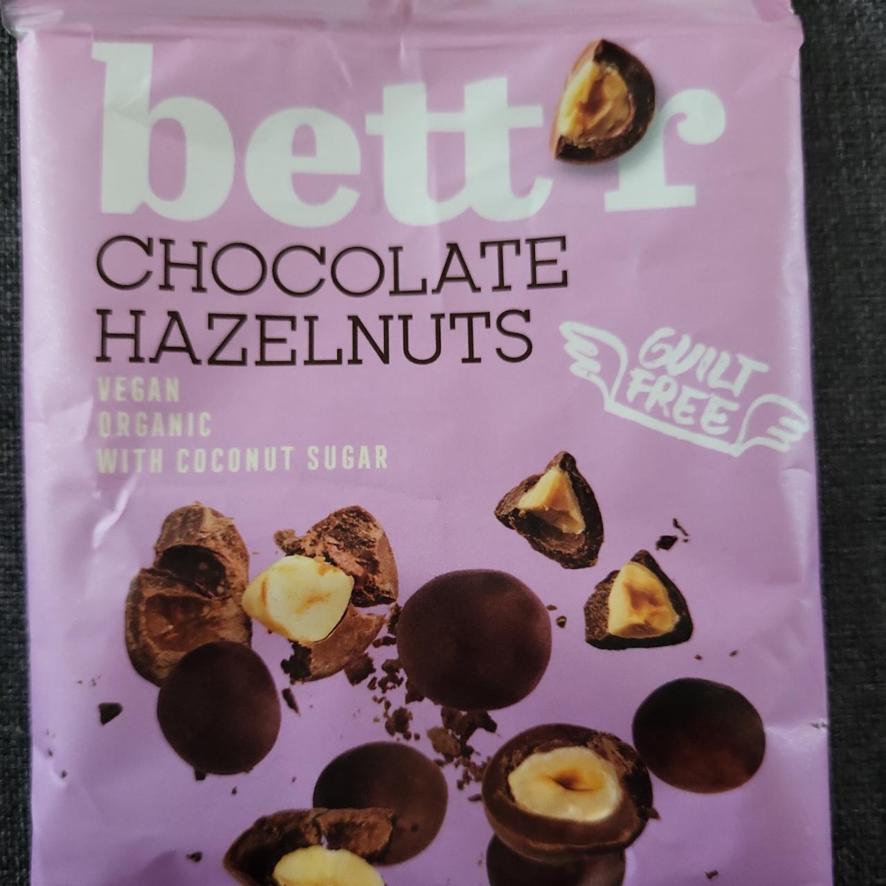 Fotografie - Vegan organic chocolate hazelnuts Bett’r