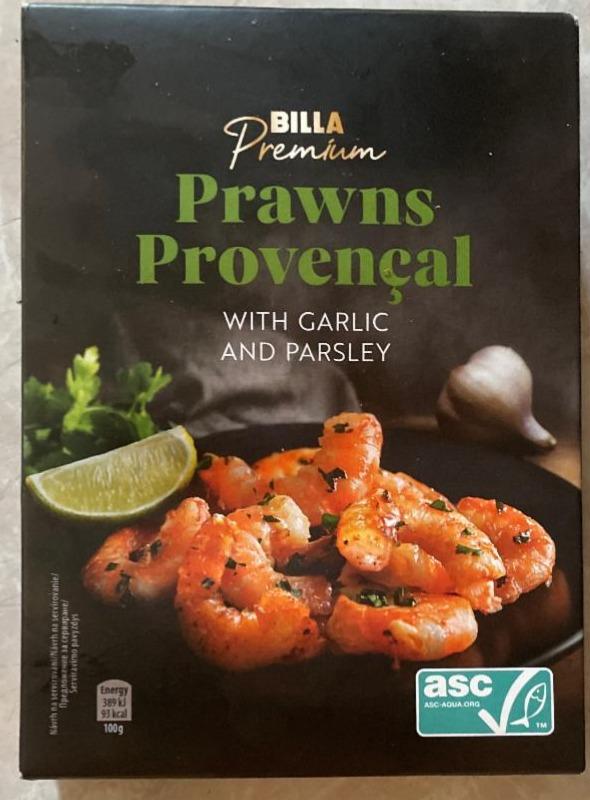 Fotografie - Prawns provencal with garlic and parsley Billa Premium