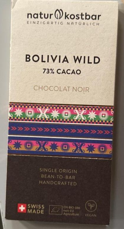 Fotografie - Bolivia wild 73% cacao chocolat noir Natur kostbar