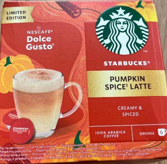 Fotografie - Starbucks pumpkin spice latte Nescafé Dolce Gusto