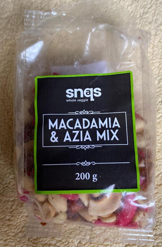 Fotografie - Macadamia & azia mix Snaqs