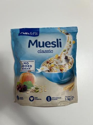 Fotografie - Muesli classic Fun&Fit