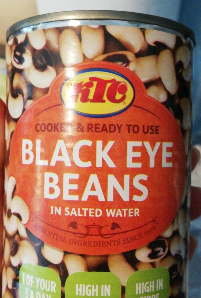 Fotografie - Black eye beans in salted water KTC