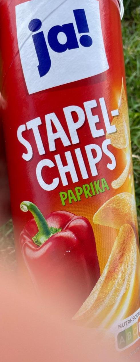 Fotografie - Stapel-chips paprika Ja!