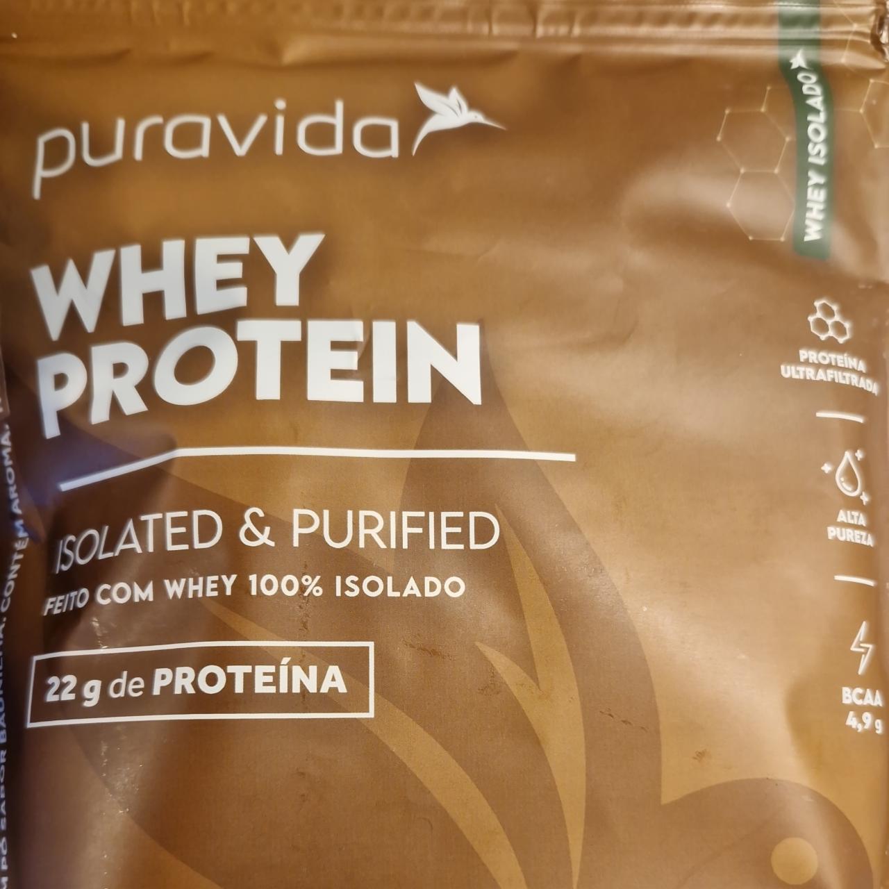 Fotografie - Whey protein vanilla Puravida